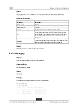 Предварительный просмотр 489 страницы Zte ZXR10 2900E Series Command Reference Manual