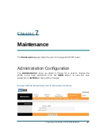 Preview for 58 page of Zte ZXV10 W300 Maintenance Manual