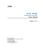 Zte ZXWL W822E User Manual preview