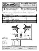 Preview for 1 page of ZTechnik Z2442 Installation And Owner'S Manual