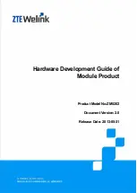 ZTEWelink Z-Wave ZM5202 Hardware Development Manual предпросмотр