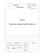 Preview for 1 page of ZTV Electron ZT-803T User Manual