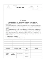 Preview for 1 page of ZTV Electron ZT-825T User Manual