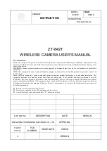 Preview for 1 page of ZTV Electron ZT-842T User Manual