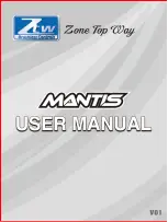 ZTW Mantis 120A OPTO User Manual preview