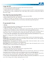 Preview for 5 page of ZTW Mantis 120A OPTO User Manual