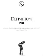 Preview for 1 page of Zu Audio Defi nition Mk2 User Manual