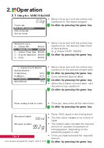 Preview for 6 page of Zubler VARIO BALANCE Operating Instructions Manual