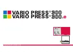 Preview for 1 page of Zubler VARIO PRESS 300 Operation Instructions Manual