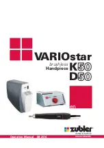 Zubler VARIOstar D50 Operation Manual предпросмотр