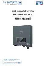 ZUCCHETTI 3PH 10KTL-15KTL-V2 User Manual preview