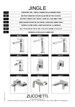 ZUCCHETTI JINGLE ZIN690 Instruction For The Installation preview