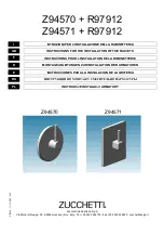 ZUCCHETTI Z94570 Installation Instructions preview