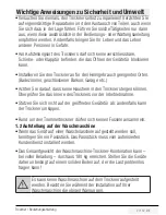 Preview for 7 page of ZUG Adorina TL WP Operating Instructions Manual