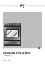 Preview for 1 page of ZUG BCSG Operating Instructions Manual