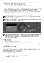 Preview for 44 page of ZUG CombairSteamer V2000 Operating Instructions Manual