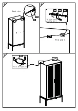 Предварительный просмотр 2 страницы Zuiver Hardy Cabinet Assembly Instructions