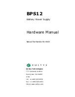 Zultys BPS12 Hardware Manual preview