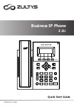 Zultys Z 21i Quick Start Manual preview