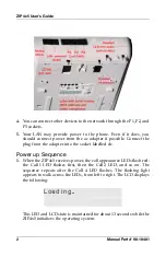 Предварительный просмотр 2 страницы Zultys ZIP4x5 User Manual