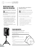 Предварительный просмотр 4 страницы ZUMBA LOUD ZL-X15BT User Manual