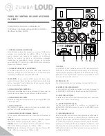 Предварительный просмотр 6 страницы ZUMBA LOUD ZL-X15BT User Manual