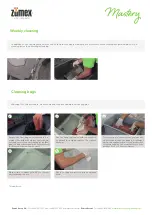 Preview for 5 page of ZUMEX Mastery Dismantling, Cleaning And Maintenance Manual