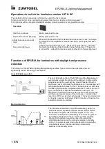 Preview for 2 page of Zumtobel EPURIA-S LST Operating Manual