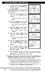 Предварительный просмотр 10 страницы Zurich ZR13s Owner'S Manual