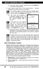 Предварительный просмотр 22 страницы Zurich ZR13s Owner'S Manual