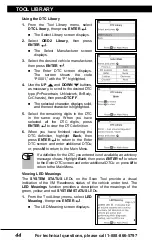 Предварительный просмотр 46 страницы Zurich ZR13s Owner'S Manual