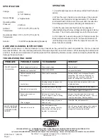 Preview for 35 page of ZURN Aquaflush Z6000 Installation, Operation, Maintenance And Parts Manual