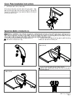 Предварительный просмотр 5 страницы ZURN AquaSense Camaya Z6953-XL-W2 Installation, Operation, Maintenance And Parts Manual