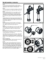 Preview for 9 page of ZURN AquaSense ZER-TM Series Installation, Operation, Maintenance And Parts Manual