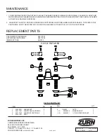 Предварительный просмотр 2 страницы ZURN AQUASPEC Z-81100 SERIES Installation Instructions