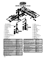 Preview for 4 page of ZURN Metroflush Z6200 series Installation, Operation, Maintenance And Parts Manual