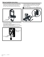 Preview for 6 page of ZURN plumb smart AquaSense ZTR -W2 Series Installation, Operation, Maintenance And Parts Manual