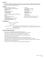 Preview for 3 page of ZURN plumbSMART ZEMS-IS Series Installation, Operation, Maintenance And Parts Manual