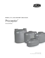 ZURN Proceptor GMC 100 Technical Manual preview