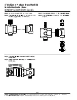 Preview for 2 page of ZURN QHCMKIT5 Installation Instructions Manual