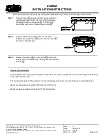 Preview for 2 page of ZURN Z400BZ Installation Instructions