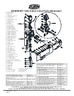 Preview for 6 page of ZURN ZEG6003EV Installation, Operation, Maintenance And Parts Manual