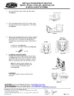 ZURN ZN1201 Installation Instructions preview