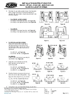 Preview for 2 page of ZURN ZN1201 Installation Instructions