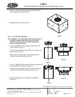 Preview for 2 page of ZURN ZSHIELD Z1072 Installation Instructions