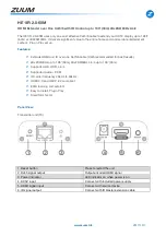 ZUUM HE1IR-2.0-60M Instructions preview