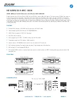 ZUUM HE1LBIR232-E-ARC-100M Manual preview