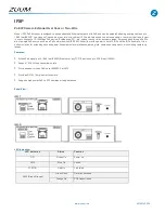 ZUUM IP3P Instructions preview