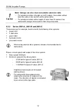 Preview for 12 page of Zuwa ACOSTAR 2000-A Operating Instructions Manual