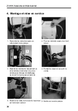 Предварительный просмотр 36 страницы Zuwa Solarcheck Mobilcenter KOMPAKT P80 Operating Instructions Manual